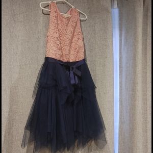 Girls size 6 Lily Blue dress